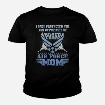 Womens Womens Pride Military Family - Proud Mom Air Force Youth T-shirt | Crazezy
