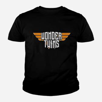 Wonder Twins Funny Matching Brother Sister Siblings Youth T-shirt | Crazezy
