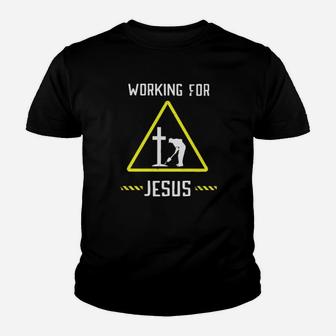 Working For Jesus Youth T-shirt - Monsterry AU