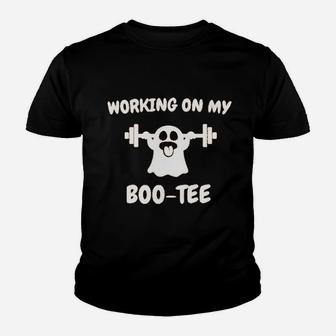 Working On My Boo Youth T-shirt | Crazezy DE