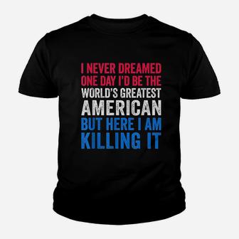 Worlds Greatest American Youth T-shirt | Crazezy
