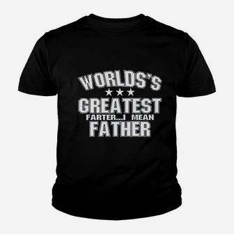 Worlds Greatest Farter Youth T-shirt | Crazezy CA