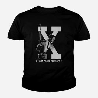 X By Any Means Necessary Youth T-shirt | Crazezy CA