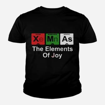 Xmas The Elements Of Joy Youth T-shirt - Monsterry UK
