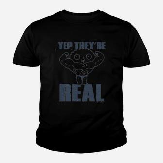 Yep They Are Real Youth T-shirt | Crazezy AU