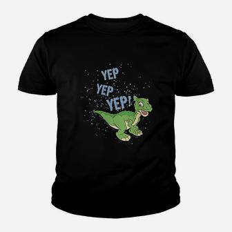 Yep Yep Dinosaur Youth T-shirt | Crazezy DE