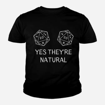 Yes They Are Natural Youth T-shirt - Monsterry