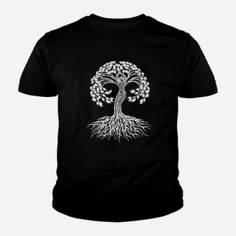 Yoga Clothing For You Ladies Celtic Tree Life Youth T-shirt | Crazezy