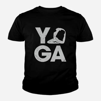 Yoga Fitness Youth T-shirt | Crazezy CA