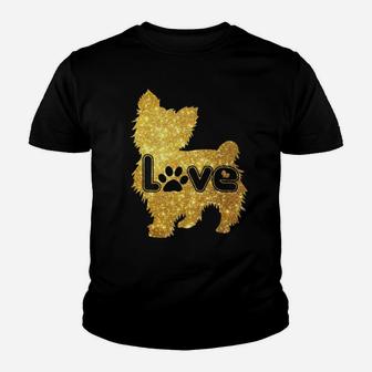 Yorkshire Gold Valentine Gift For Valentine Youth T-shirt - Monsterry