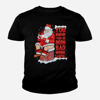 You Know You've Been Bad Youth T-shirt - Monsterry