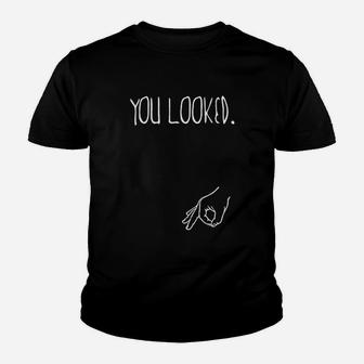 You Looked Hand The Circle Youth T-shirt | Crazezy UK