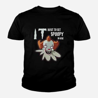 You Will Float Too Loser Lover Horror Scary Clown Youth T-shirt | Crazezy
