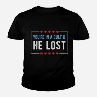 You're In A Cult And He Lost Youth T-shirt - Monsterry