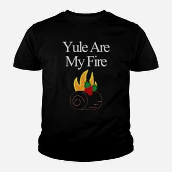 Yule Are My Fire Youth T-shirt - Monsterry DE