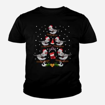 Zebra Finch Christmas Tree Matching Family Funny Xmas Gifts Sweatshirt Youth T-shirt | Crazezy