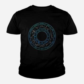 Zodiac Signs Astrology Horoscope Lover Astrological Symbols Youth T-shirt | Crazezy