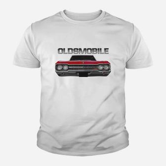 1965 Olds 442 Two Side Red Youth T-shirt - Thegiftio UK
