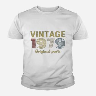 42Nd Birthday Vintage 1979 Youth T-shirt | Crazezy