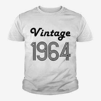 56Th Birthday Gift For Her 56 Year Old Daughter Vintage 1964 Youth T-shirt | Crazezy