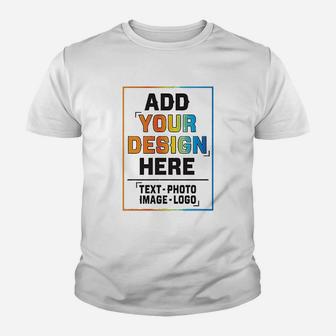 Add Your Design Here Youth T-shirt | Crazezy DE