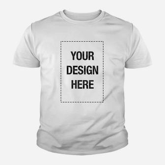 Add Your Own Custom Text Name Personalized Message Or Image Unisex Youth T-shirt | Crazezy AU
