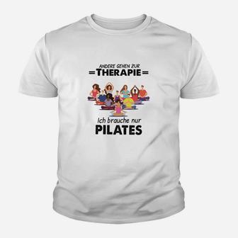 Andere Gehen Zur Therapie Pilates Kinder T-Shirt - Seseable