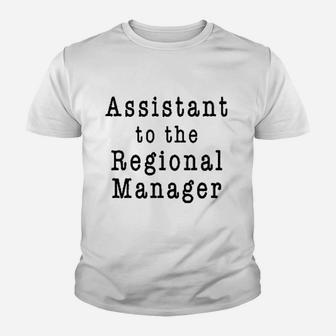 Assistant To The Regional Manager Youth T-shirt | Crazezy DE