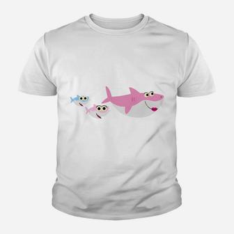Auntie Shark Doo Doo Aunt Gifts For Christmas Niece Youth T-shirt | Crazezy