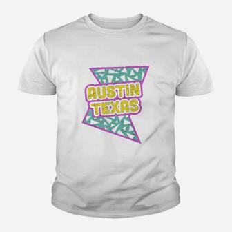 Austin Texas Youth T-shirt | Crazezy AU