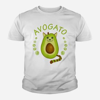 Avogato Cat Funny Bday Christmas Family Tee Awesome Birthday Youth T-shirt | Crazezy