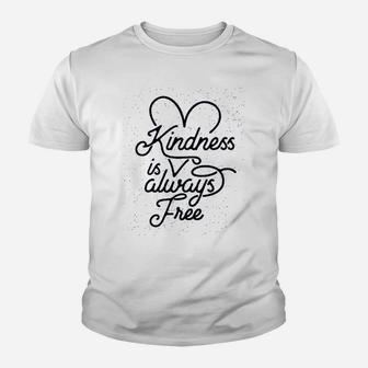 Be Kind Choose Kindness Teacher Youth T-shirt | Crazezy DE