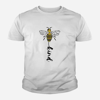 Bee Kind Youth T-shirt | Crazezy AU