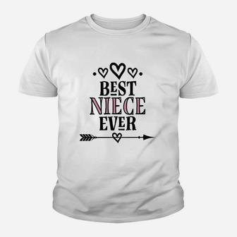 Best Niece Ever Gift From Aunt Youth T-shirt | Crazezy DE