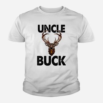 Best Uncle Buck Ever Tee Shirt Funny Men Hunting Deer Buck Youth T-shirt | Crazezy AU