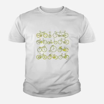 Bicycle Cycling Mountain Bike Humor Cyclist Hipster Rider Youth T-shirt | Crazezy CA