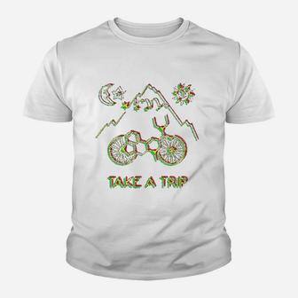 Bicycle Day Take A Trip Youth T-shirt | Crazezy UK