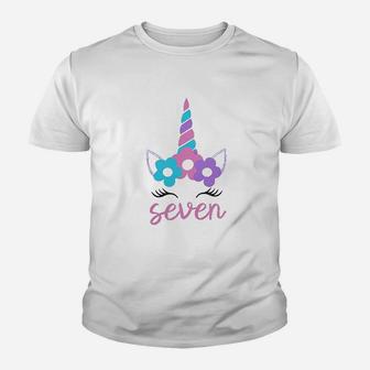 Birthday Unicorn Youth T-shirt | Crazezy AU