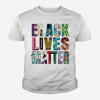 Black Lives Matter - Celebrate Diversity Youth T-shirt | Crazezy