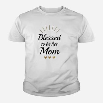 Blessed Mommy Me Mom Youth T-shirt | Crazezy