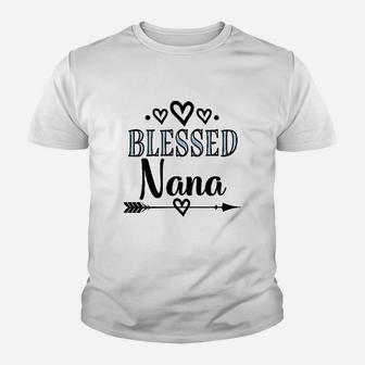 Blessed Nana Youth T-shirt | Crazezy UK