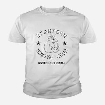 Boxing Club Beantown Boston Ma Vintage Youth T-shirt | Crazezy CA