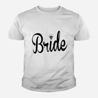 Bride Gift For Wedding Party Youth T-shirt | Crazezy