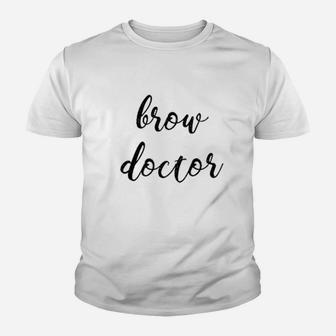 Brow Design For Eyebrow Lovers Youth T-shirt | Crazezy AU