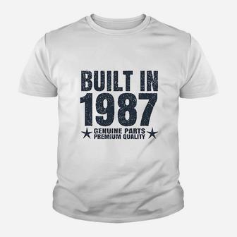 Built In 1987 Perfect Present Youth T-shirt - Thegiftio UK