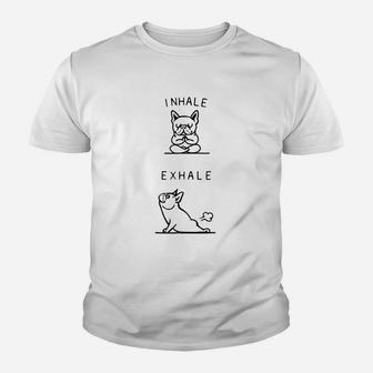 Bulldog Inhale And Exhale Youth T-shirt | Crazezy