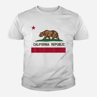 California State Flag Youth T-shirt | Crazezy