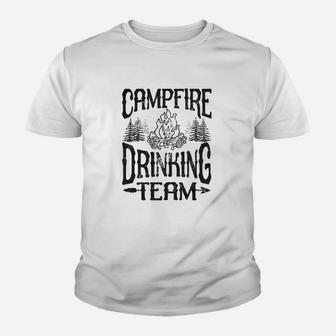 Campfire Drinking Team Youth T-shirt | Crazezy