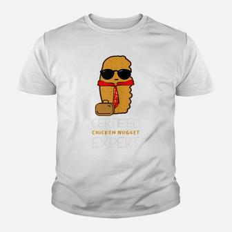 Certified Chicken Nugget For A Fast Food Chicken Nugget Youth T-shirt | Crazezy