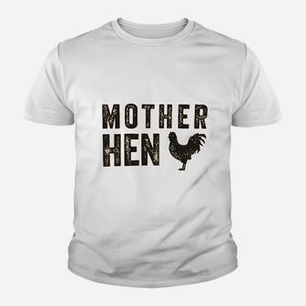 Chicken Mother Hen Youth T-shirt | Crazezy